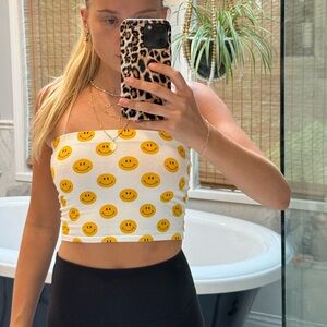 Smiley tube top